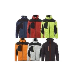 Giacca Softshell Multitasche Ergonomica Lavorata a Maglia Trip - Payper