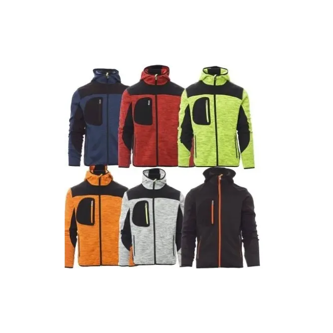 Giacca Softshell Multitasche Ergonomica Lavorata a Maglia Trip - Payper
