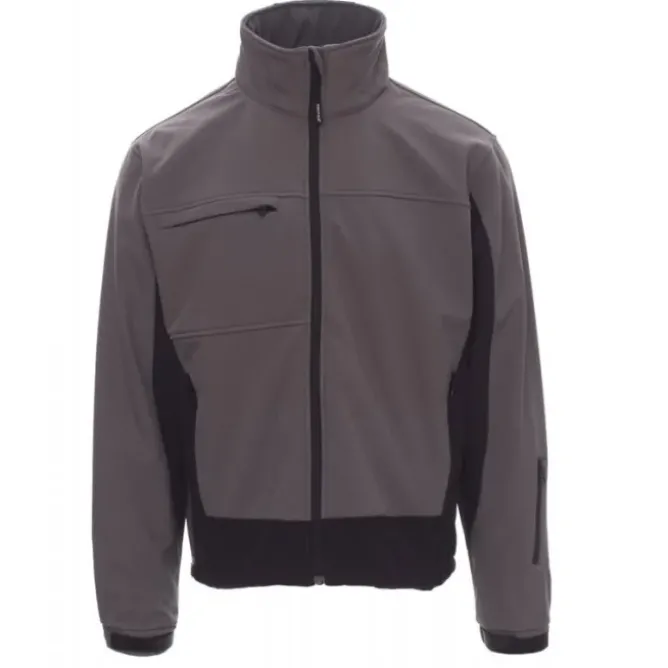 Giacca Softshell Multitasche Ergonomica Bicolore Storm - Payper AY 7237