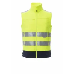 Gilet bicolore da lavoro Alta Visibilità Multitasche Payper Traffic