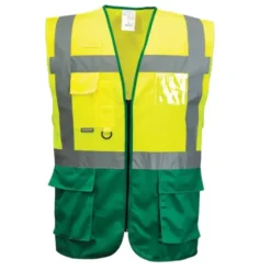 Gilet da Lavoro Alta Visibilità Multitasche Varsavia Executive Portwest C476