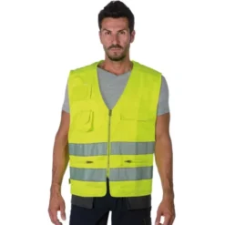 Gilet da lavoro Alta visibilità Multitasche Logica 840HV/G-L
