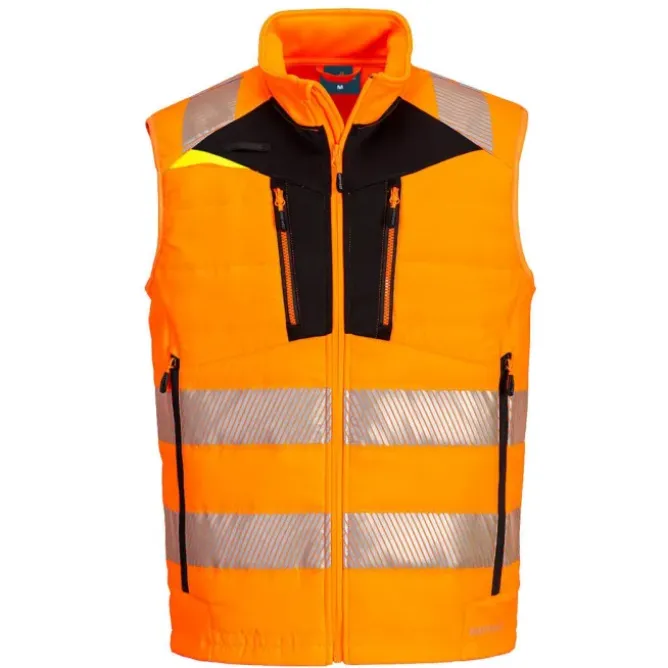 Gilet da Lavoro Alta Visibilità Multitasche Softshell DX4 Portwest DX479