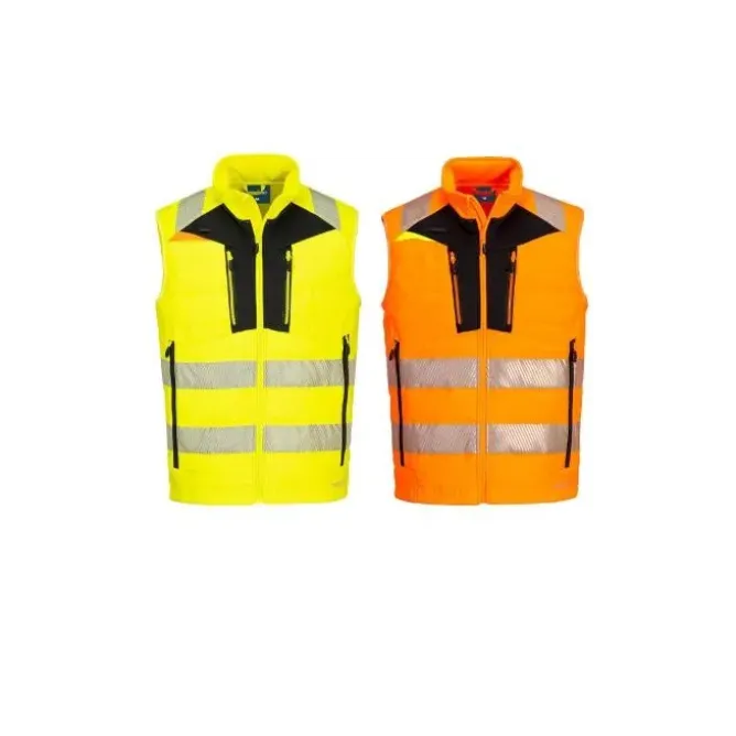 Gilet da Lavoro Alta Visibilità Multitasche Softshell DX4 Portwest DX479