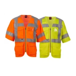 Gilet da lavoro Alta Visibilità Multitasche Manica Corta Payper EXO MESH AY 7624