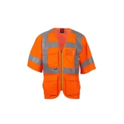 Gilet da lavoro Alta Visibilità Multitasche Manica Corta Payper EXO MESH AY 7624