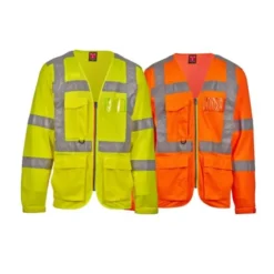 Gilet da lavoro Alta Visibilità Multitasche Manica Lunga Payper LONG EXO AY 7625