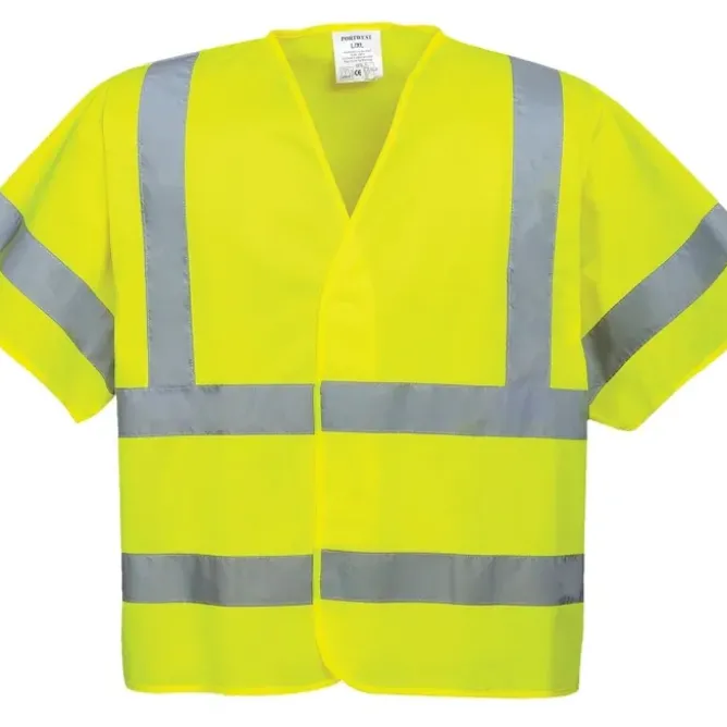 Gilet da Lavoro a maniche corte Alta Visibilita Portwest C471