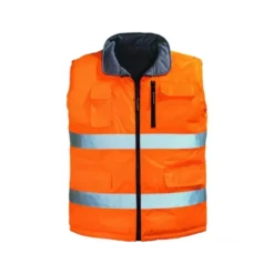 Gilet Da Lavoro Coverguard Hi-Way 7HWGO Reversibile Alta visibilità