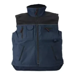 Gilet da Lavoro Coverguard RIPSTOP 5GRIP- Impermeabile - Blu Navy/Nero