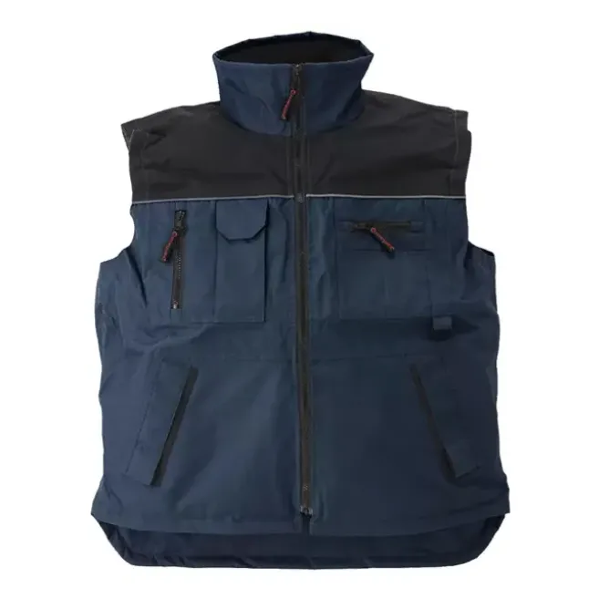 Gilet da Lavoro Coverguard RIPSTOP 5GRIP- Impermeabile - Blu Navy/Nero