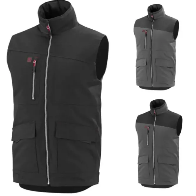 Gilet da Lavoro Lafont Hammer 9ATHUP Multitasche Imbottito