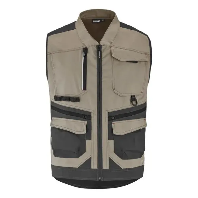 Gilet da Lavoro Lafont Trowel 9ATT3 Multitasche Stretch