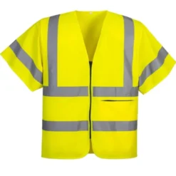 Gilet da Lavoro Mezza Manica con Chiusura Zip Portwest C372