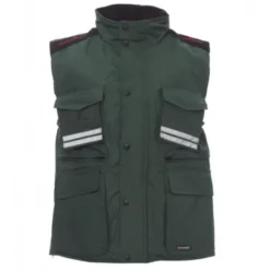 Gilet da lavoro Multitasche con Interno Imbottito e Cappuccio Staccabile Flight - Payper