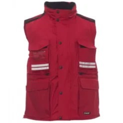Gilet da lavoro Multitasche con Interno Imbottito e Cappuccio Staccabile Flight - Payper