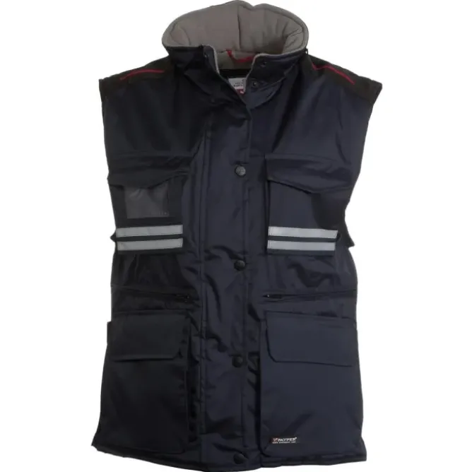 Gilet da lavoro Multitasche con Interno Imbottito e Cappuccio Staccabile Flight Donna - Payper FLIGHT LADY