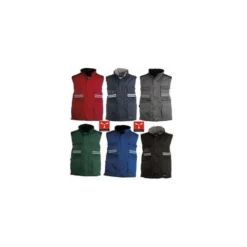 Gilet da lavoro Multitasche con Interno Imbottito e Cappuccio Staccabile Flight Donna - Payper FLIGHT LADY