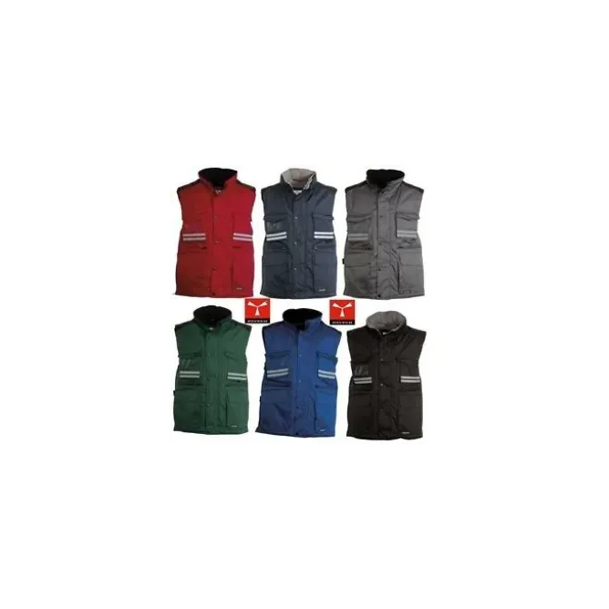 Gilet da lavoro Multitasche con Interno Imbottito e Cappuccio Staccabile Flight Donna - Payper FLIGHT LADY