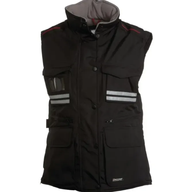 Gilet da lavoro Multitasche con Interno Imbottito e Cappuccio Staccabile Flight Donna - Payper FLIGHT LADY