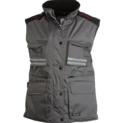 Gilet da lavoro Multitasche con Interno Imbottito e Cappuccio Staccabile Flight Donna - Payper FLIGHT LADY