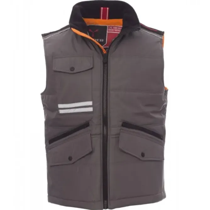 Gilet da lavoro Multitasche con Interno Imbottito e Retro Sagomato Mig 2.0 - Payper AY 7201