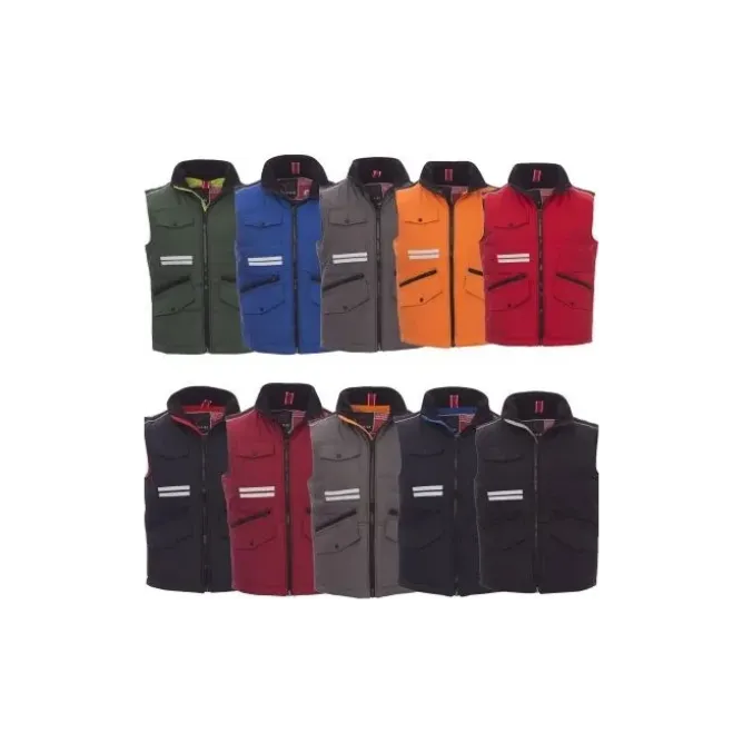 Gilet da lavoro Multitasche con Interno Imbottito e Retro Sagomato Mig 2.0 - Payper AY 7201