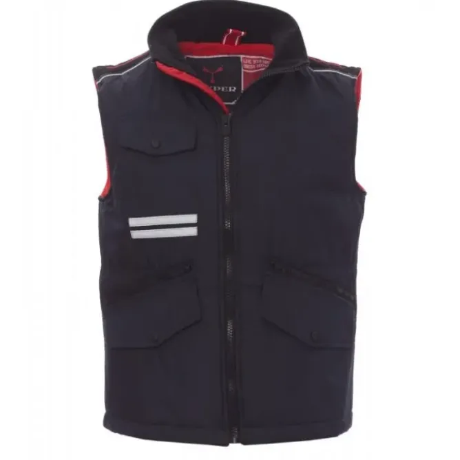 Gilet da lavoro Multitasche con Interno Imbottito e Retro Sagomato Mig 2.0 - Payper AY 7201