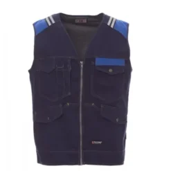 Gilet da lavoro Multitasche in cotone Modello Jeans Tucson - Payper