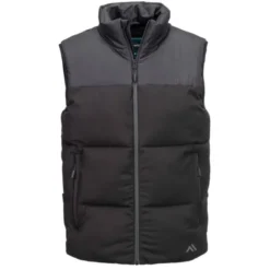 Gilet da Lavoro Multitasche Impermeabile Zip Intera Baffle Portwest KX305