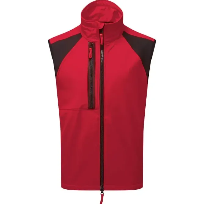 Gilet da Lavoro Multitasche Softshell Antivento Impermeabile Portwest CD876