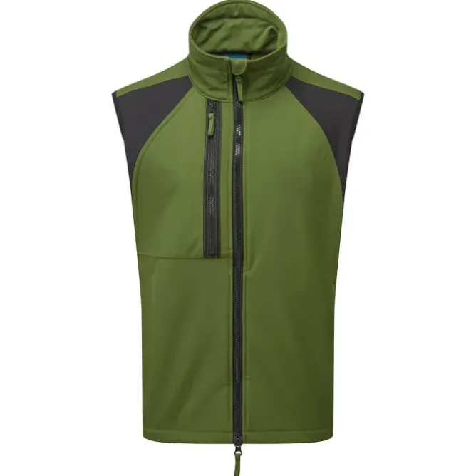 Gilet da Lavoro Multitasche Softshell Antivento Impermeabile Portwest CD876
