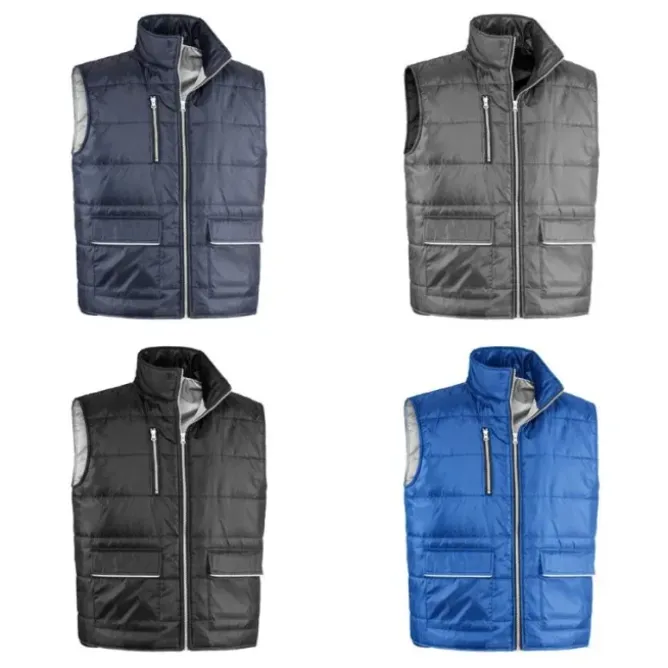 Gilet da Lavoro Multitasche Zip Intera Sottozero Dubai 6520