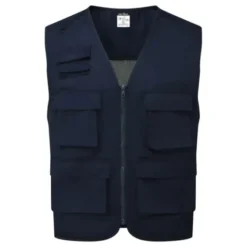 Gilet da Lavoro Multitasche Zip Intera Portwest C704