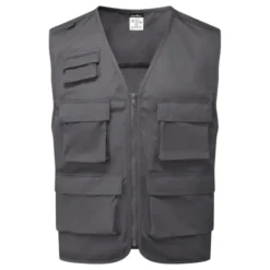 Gilet da Lavoro Multitasche Zip Intera Portwest C704