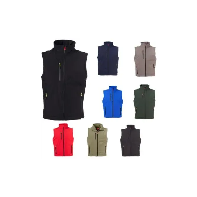 Gilet da lavoro Payper Creek Vest AY 7646 Multitasche Strecth Softshell