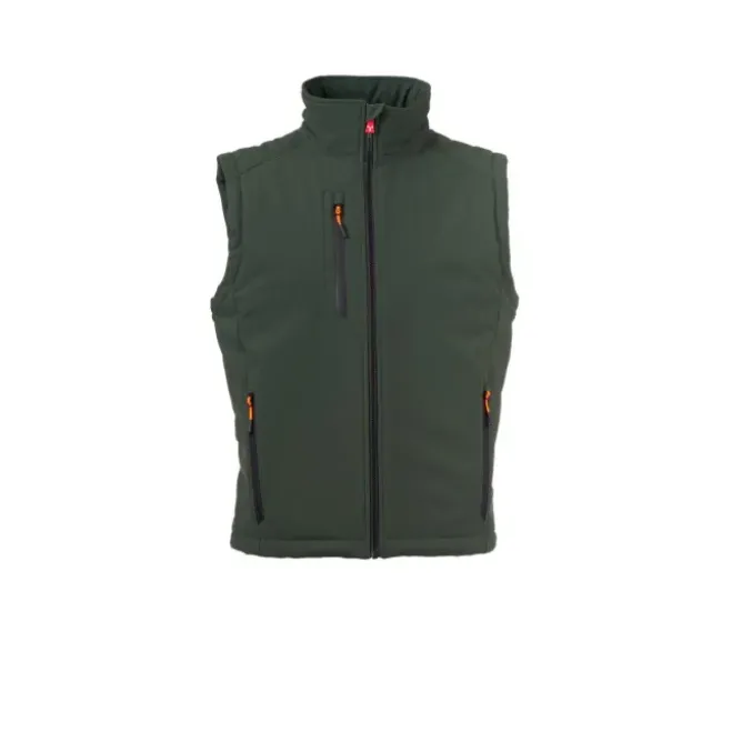 Gilet da lavoro Payper Creek Vest Lit AY 7647 Multitasche Strecth Softshell