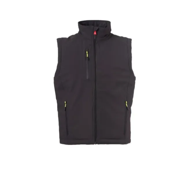 Gilet da lavoro Payper Creek Vest Lit AY 7647 Multitasche Strecth Softshell