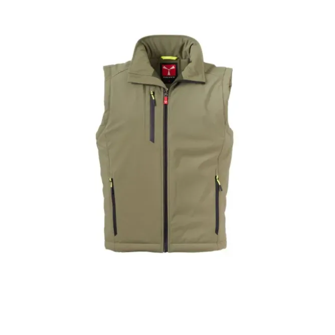 Gilet da lavoro Payper Creek Vest Lit AY 7647 Multitasche Strecth Softshell