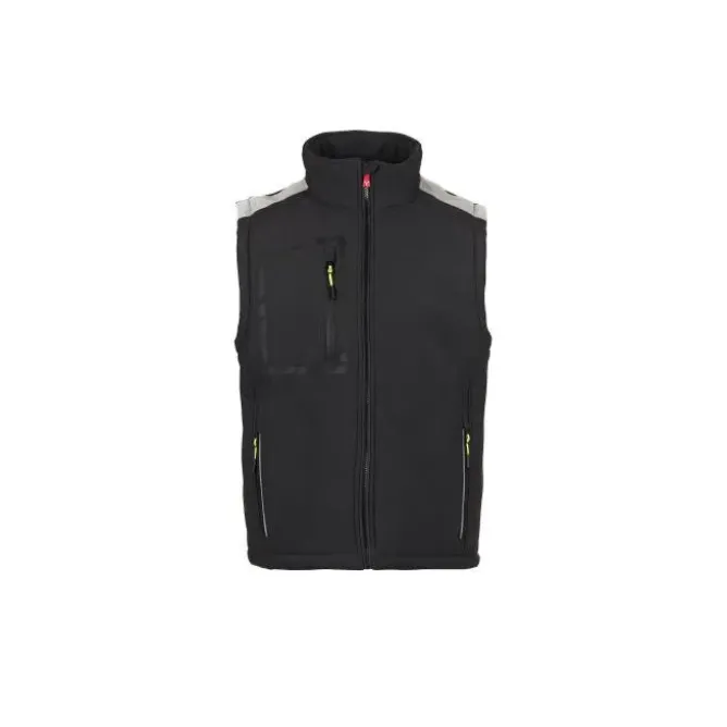 Gilet da lavoro Payper Stream Vest Pad lite AY 7653 Multitasche Strecth Softshell