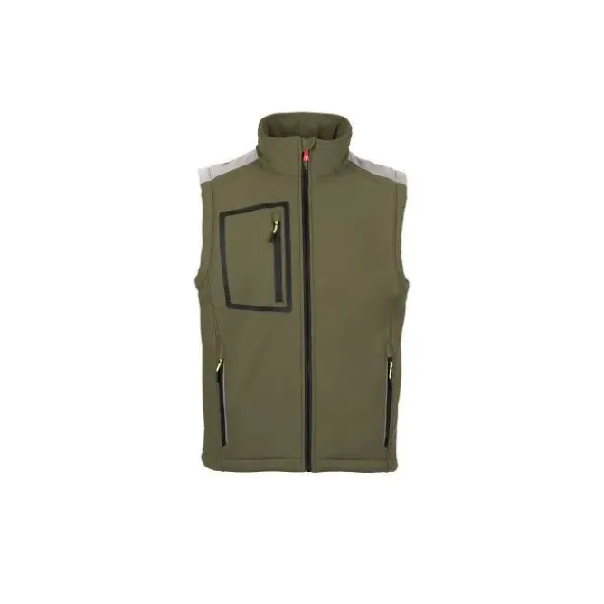 Gilet da lavoro Payper Stream Vest Pad lite AY 7653 Multitasche Strecth Softshell