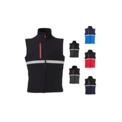Gilet da Lavoro Payper Wise Vest AY 7656 Multitasche Softshell Stretch