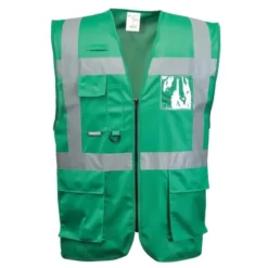 Gilet da Lavoro Portwest Alta Visibilità Iona Executive Multitasche F476