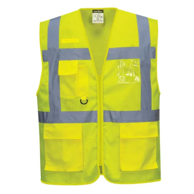 Gilet da Lavoro Portwest Alta Visibilità ES376 Multitasche