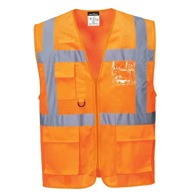 Gilet da Lavoro Portwest Alta Visibilità ES376 Multitasche