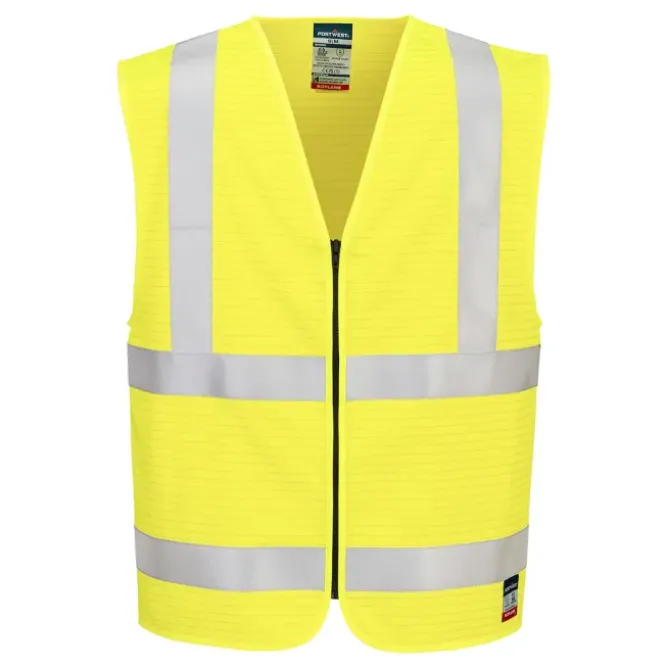 Gilet da Lavoro Portwest Alta Visibilità FR615 Antistatico