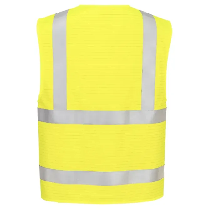 Gilet da Lavoro Portwest Alta Visibilità FR615 Antistatico