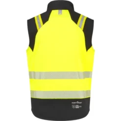 Gilet da Lavoro Portwest Alta Visibilità FR719 Softshell Impermeabile Ignifugo