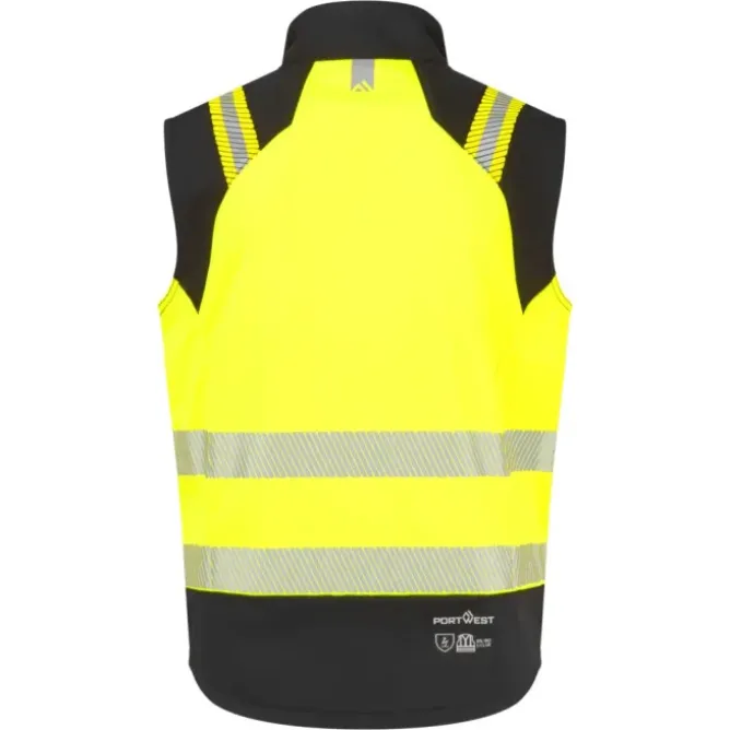 Gilet da Lavoro Portwest Alta Visibilità FR719 Softshell Impermeabile Ignifugo