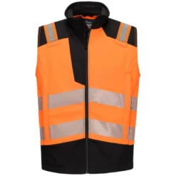 Gilet da Lavoro Portwest Alta Visibilità FR719 Softshell Impermeabile Ignifugo